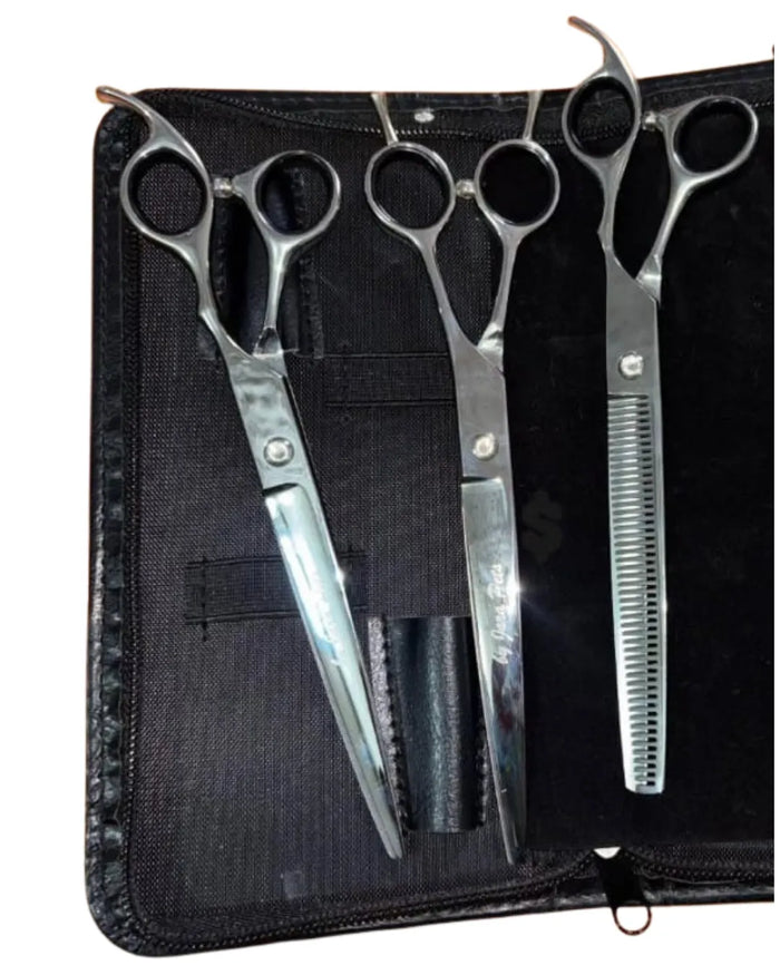 SET TIJERAS X3 JARA ALUMINIO