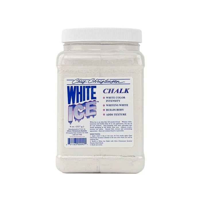 TIZA EN POLVO WHITE ICE CHALK 8 OZ