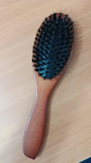 CEPILLO CERDAS DE JABALI OVAL MADERA TM