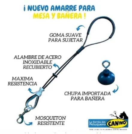 AMARRE MEDIANA CON CHUPA